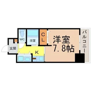 AXIS桜通内山【6階】の間取り
