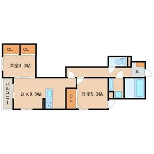 House of grace(ハウスオブグレイス)【1階】の間取り