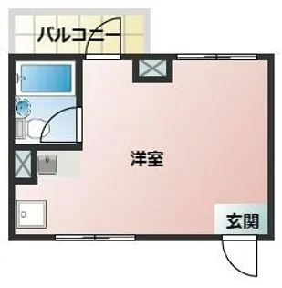 AIROSE立花【2階】の間取り