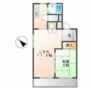 Corte(コルテ)【1階】の間取り