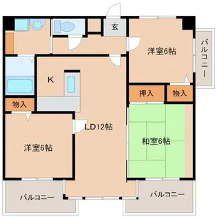 アトレ武庫【7階】の間取り