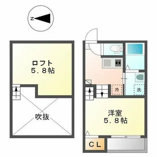 SunVillage桜本町【2階】の間取り