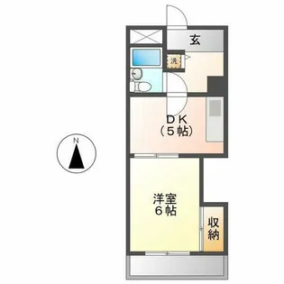 メゾン福谷I【2階】の間取り