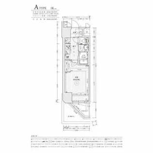エステムコート名古屋グランツ【8階】の間取り