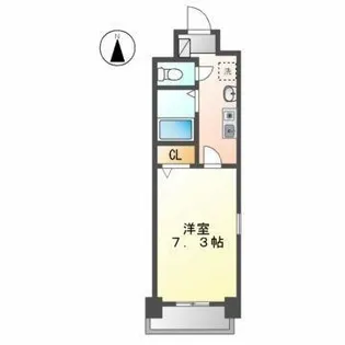 サウスパークイズミ【1階】の間取り