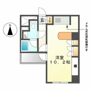 ドゥーエ大須【11階】の間取り