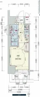 プレサンスNAGOYAシティオ【12階】の間取り