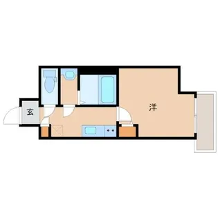 兵庫県尼崎市昭和南通5丁目【マンション】の間取り