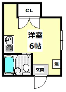 本町ハイツ【207号室】の間取り