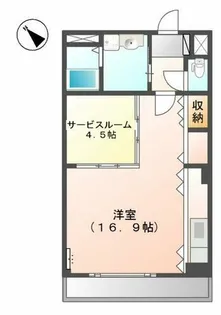 コンフォース21【3階】の間取り