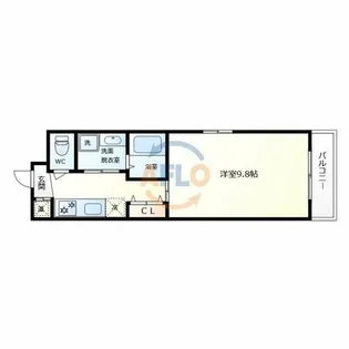 イセハイツ【3階】の間取り