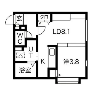 La+Gareria【3階】の間取り