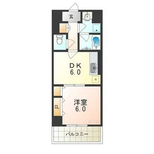 コンフォート23【1階】の間取り