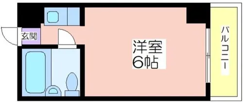 ギャレ山王【7階】の間取り