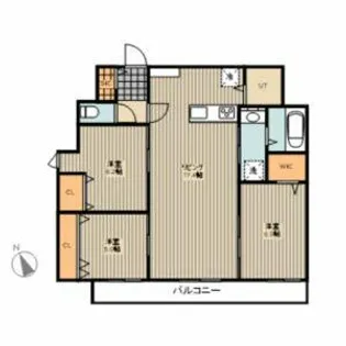愛知県名古屋市千種区春岡1丁目【アパート】の間取り