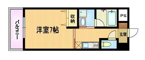 大阪府大阪市都島区都島南通2丁目【マンション】の間取り
