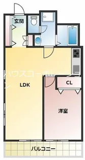 兵庫県尼崎市名神町1丁目【マンション】の間取り
