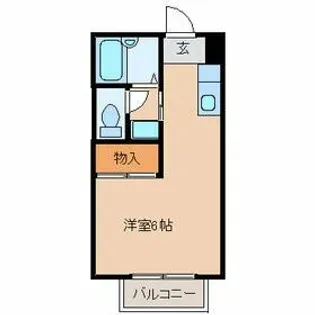 兵庫県尼崎市塚口町2丁目【アパート】の間取り
