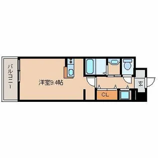 兵庫県尼崎市建家町【マンション】の間取り
