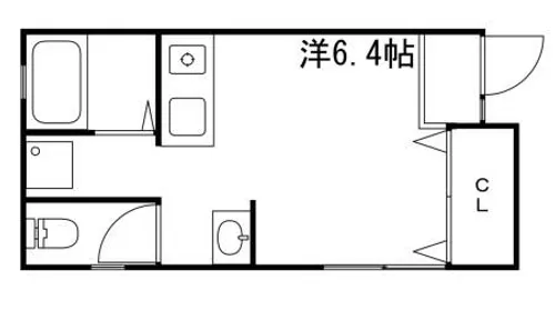 メゾンR【201号室】の間取り