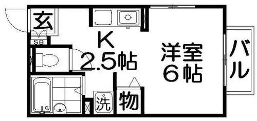 リズム【2階】の間取り