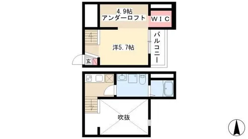 IRIS Garden【1階】の間取り
