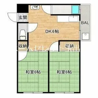 たきがわマンション【5階】の間取り