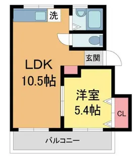 ハイツ77【2階】の間取り