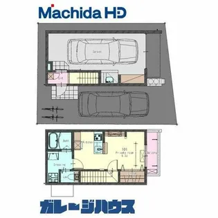 大阪府羽曳野市高鷲2丁目【一戸建】の間取り