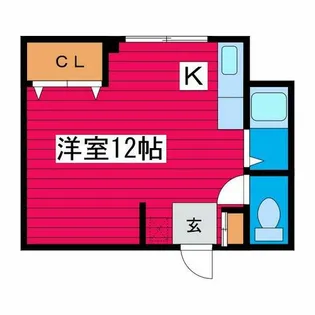 吉田ビル【305号室】の間取り