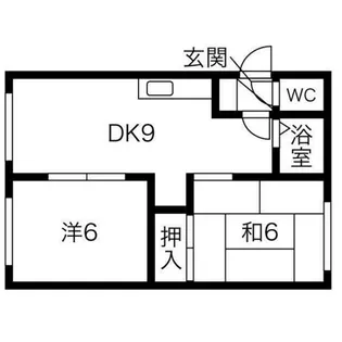 ラフォーレ50【402号室】の間取り