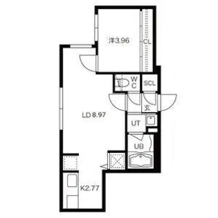ARISTO北7条【1階】の間取り