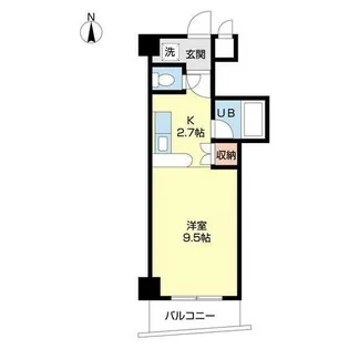 αNEXT北15条【3階】の間取り