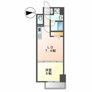 HF名駅北レジデンス EAST【12階】の間取り