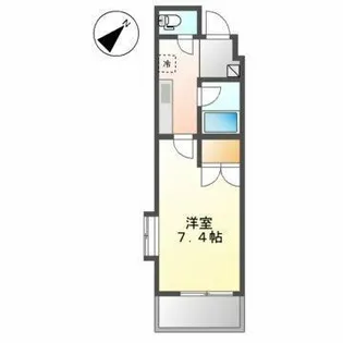 シティライフ覚王山【2階】の間取り