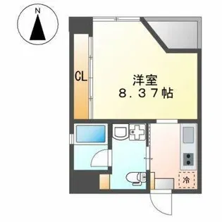 GRANDUKE代官町【5階】の間取り