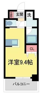 ALBA甲子園口【6階】の間取り