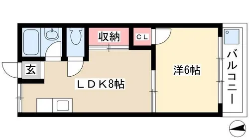 大野マンション【3階】の間取り