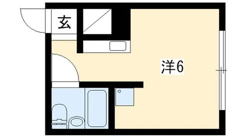 コーポ杉栄3【3A号室】の間取り