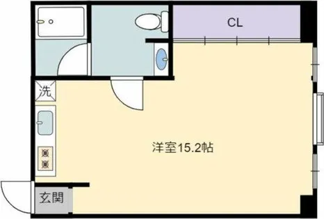 BIANCASA水主町【5階】の間取り