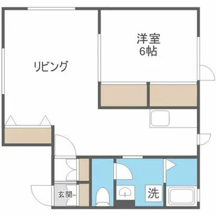 三星アパート【201号室】の間取り
