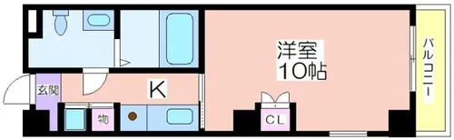 凛空館【4階】の間取り