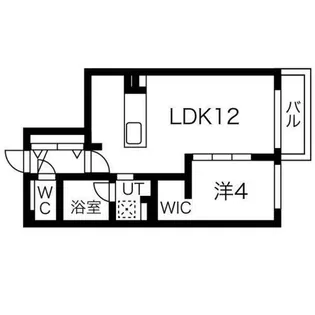 パーチェ円山裏参道【3階】の間取り
