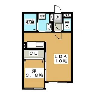 Floresta43(フロレスタ)【4階】の間取り
