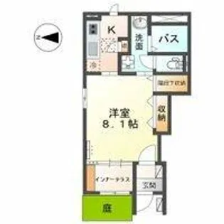 サンセット ビュー【101号室】の間取り