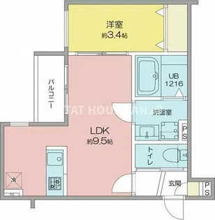 SQUARE知立【1階】の間取り