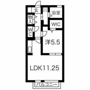 プレジオA【2階】の間取り