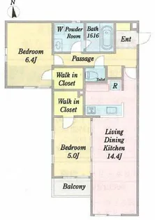 Deme’jo天草東【1階】の間取り