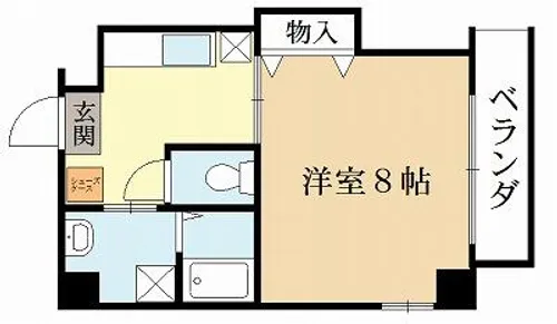 Villa榎【2階】の間取り