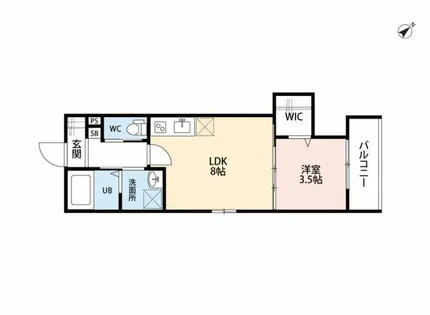 (仮称)robot home千早【301号室】の間取り